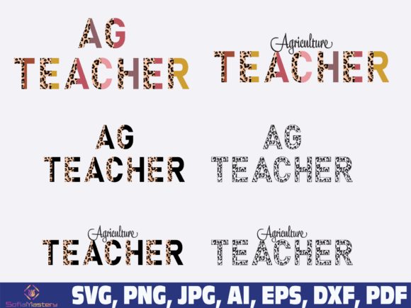 Ag Teacher Graphics for Crafts Review