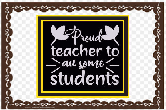 Autism Design: Proud Teacher Graphics for Crafts