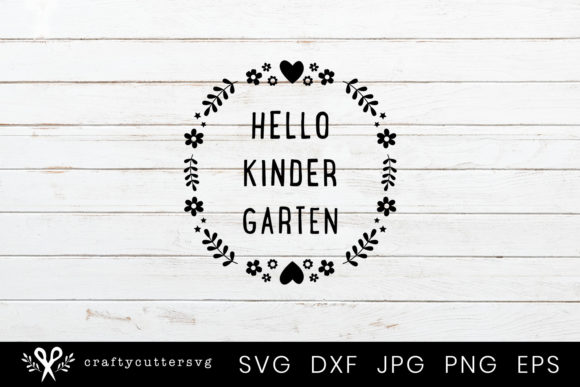 Graphics for Crafts: Hello Kindergarten Review