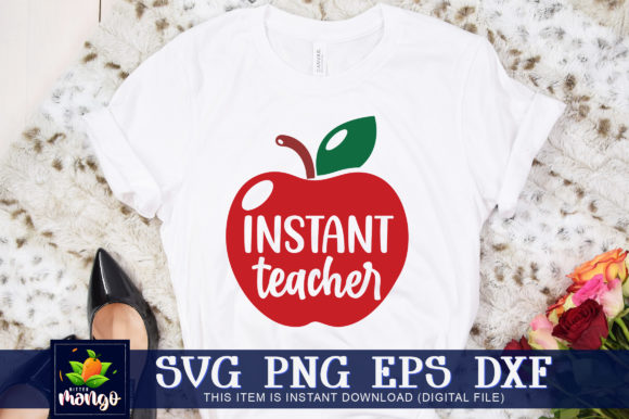 Instant Teacher Graphics for Modern Crafts