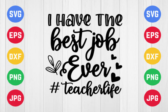Reviewing the I Have the Best Job Ever SVG Design