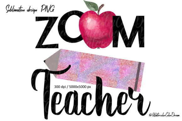 Teacher Sublimation Design: Graphics for Crafts