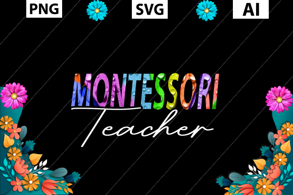 Teacher’s Day Montessori Graphics for Crafts